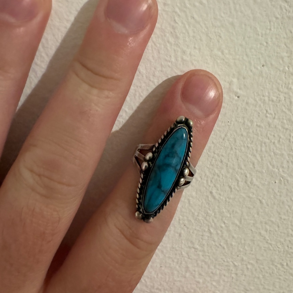 Turquoise Silver Ring
